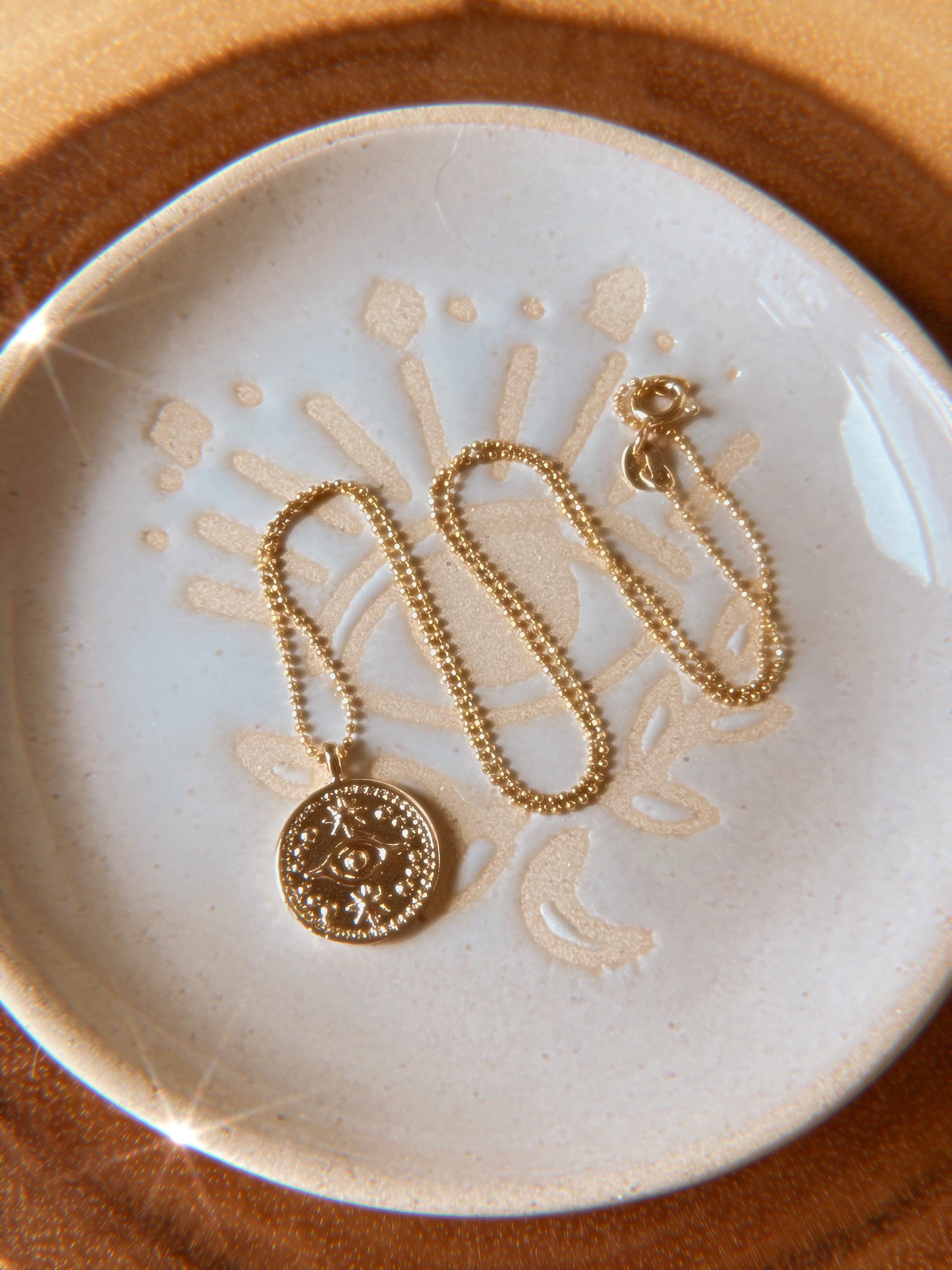 Eye’ve Got Your Back 16in Dainty chain