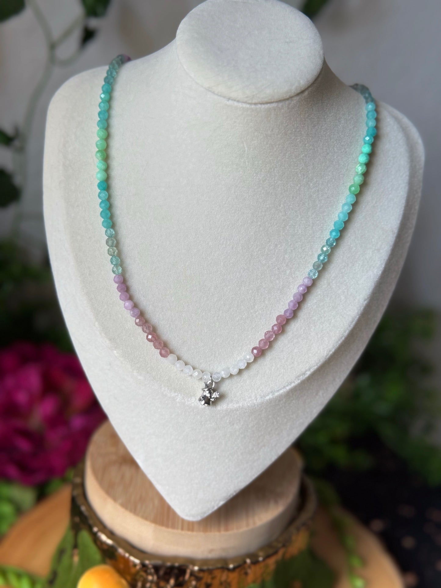 Candy Ghost Witch 18.5in Choker Necklace