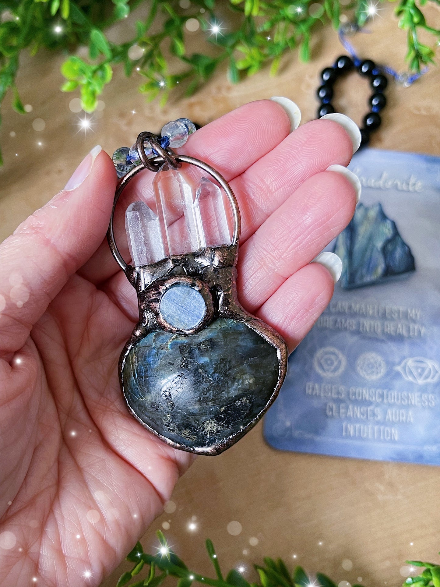 Potion of Transformation Hand-Knotted Necklace