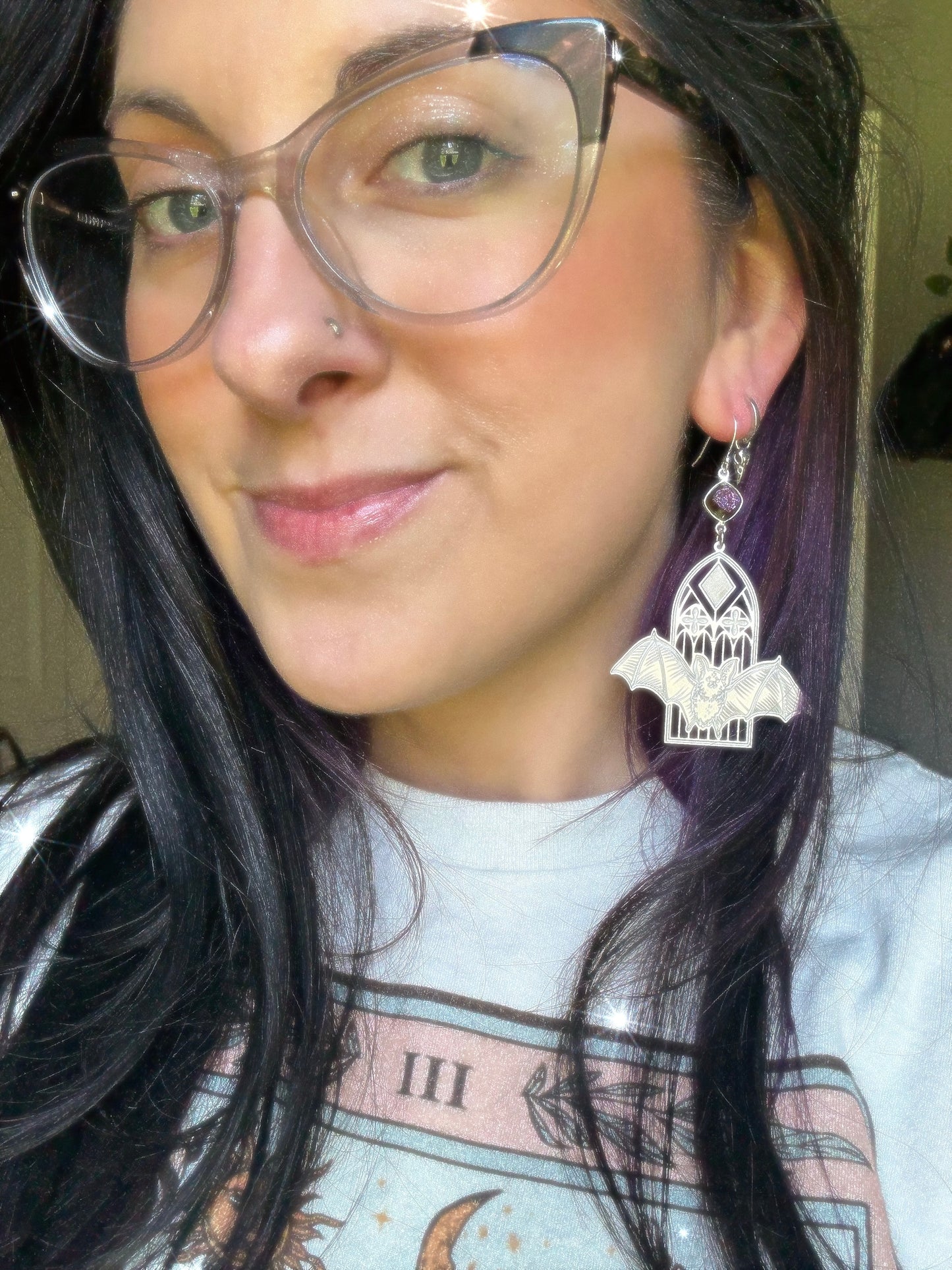 Bat Cathedral π¦ earrings
