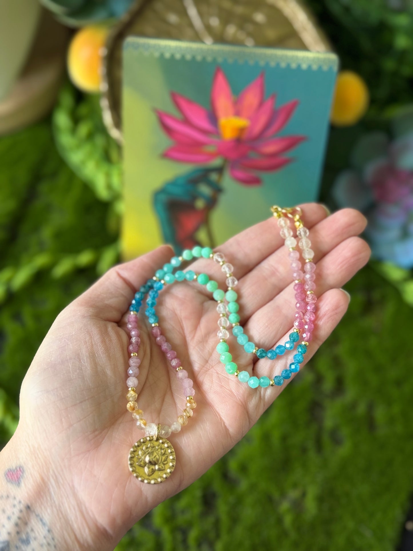 Kali 🪷 🕉️ 18.15in Choker Necklace