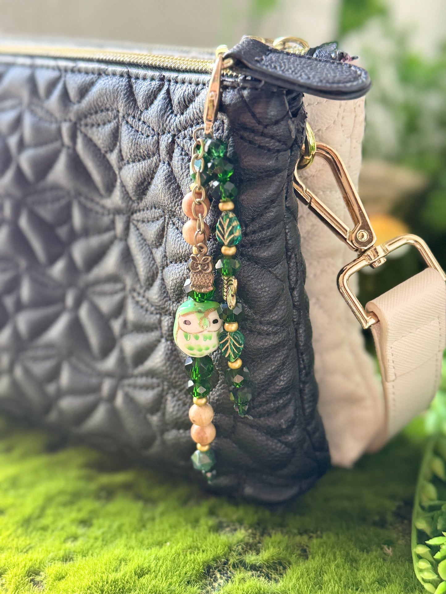 Woodland Messengers 🦉🦋 Purse Charm