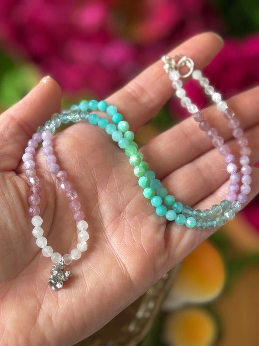 Candy Ghost Witch 18.5in Choker Necklace