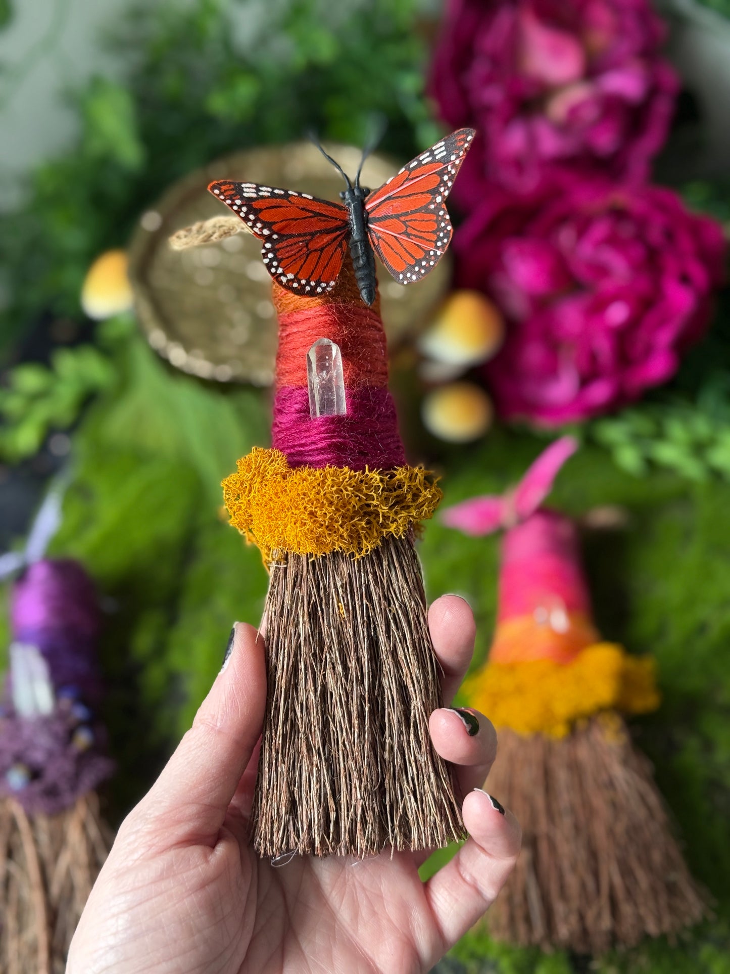 Enchanted Cinnamon Besom | Broom | Home Decor