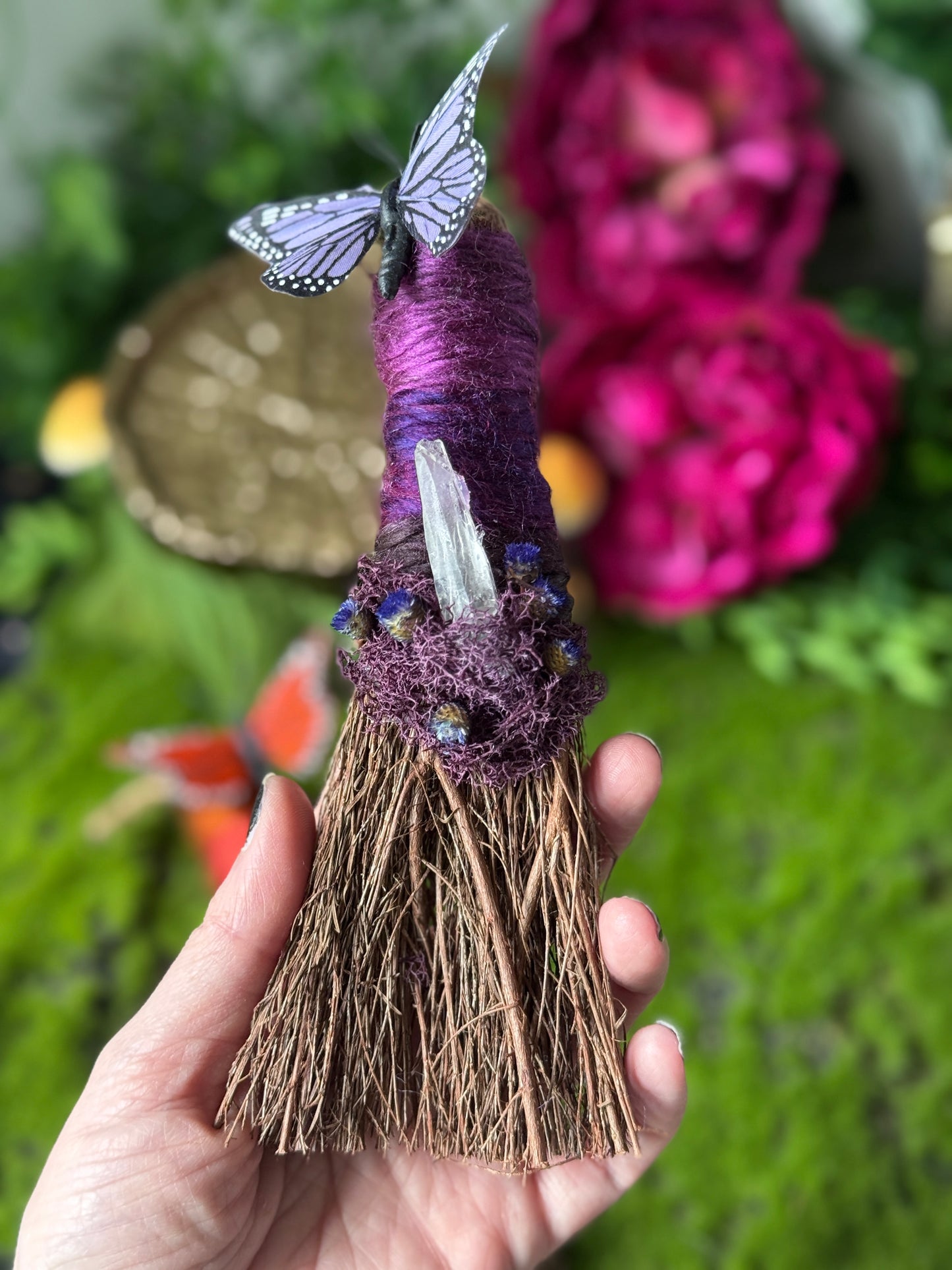 Enchanted Cinnamon Besom | Broom | Home Decor