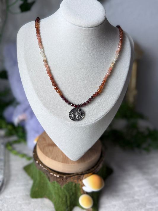 Fox Spirit 19.5in Choker Necklace