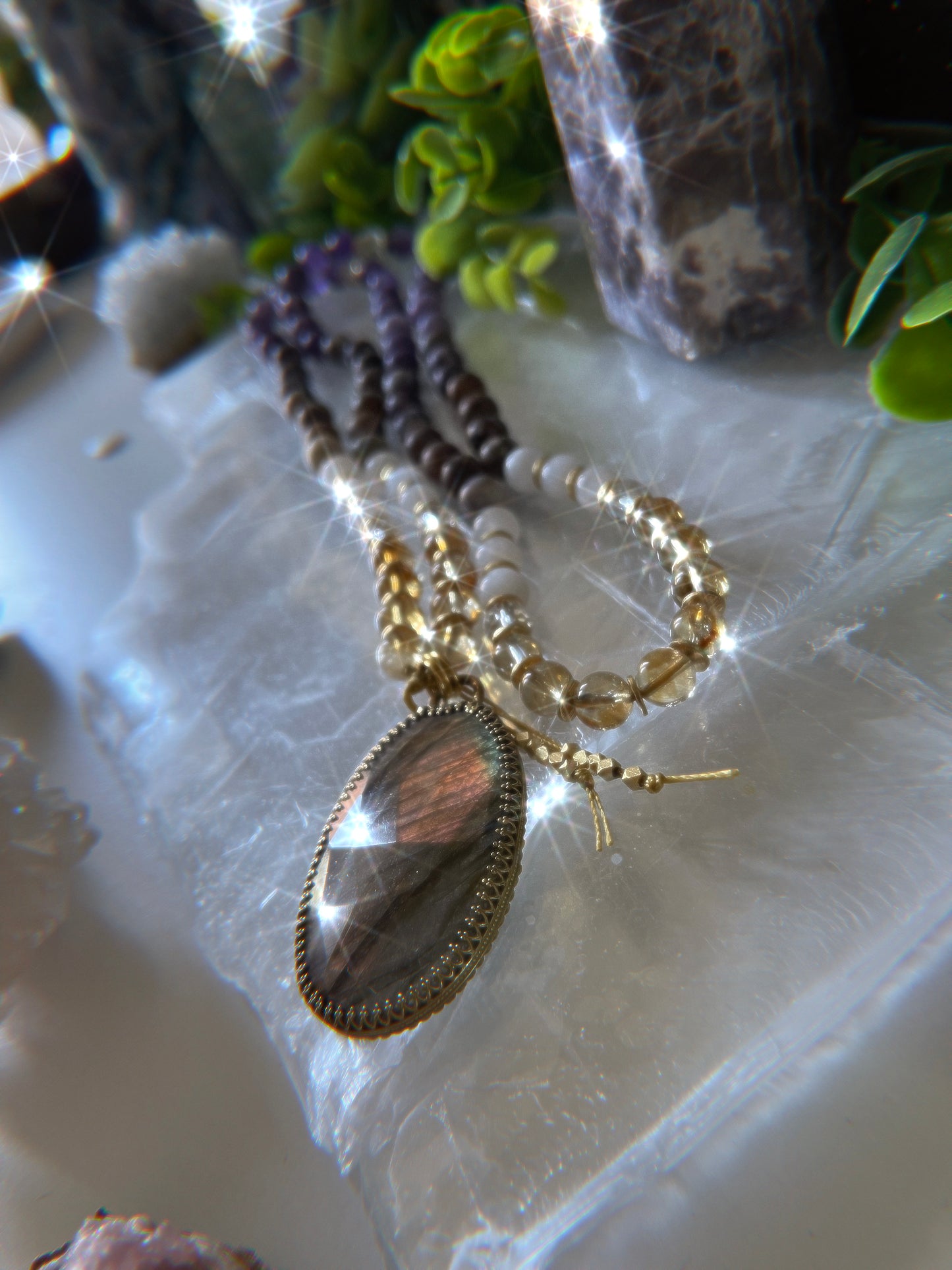 Practical Magic Hand-Knotted Necklace