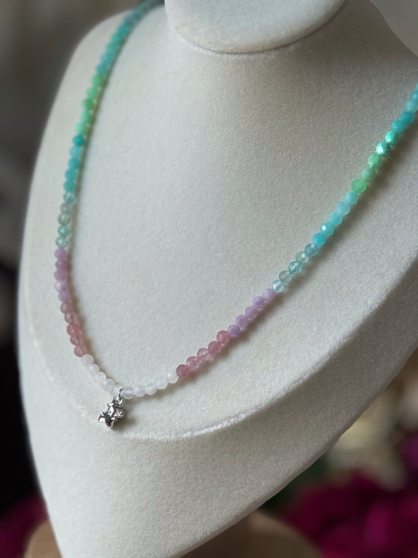 Candy Ghost Witch 18.5in Choker Necklace