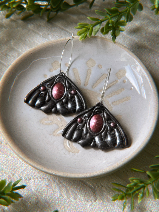 Amren ACOTAR Moth Earrings