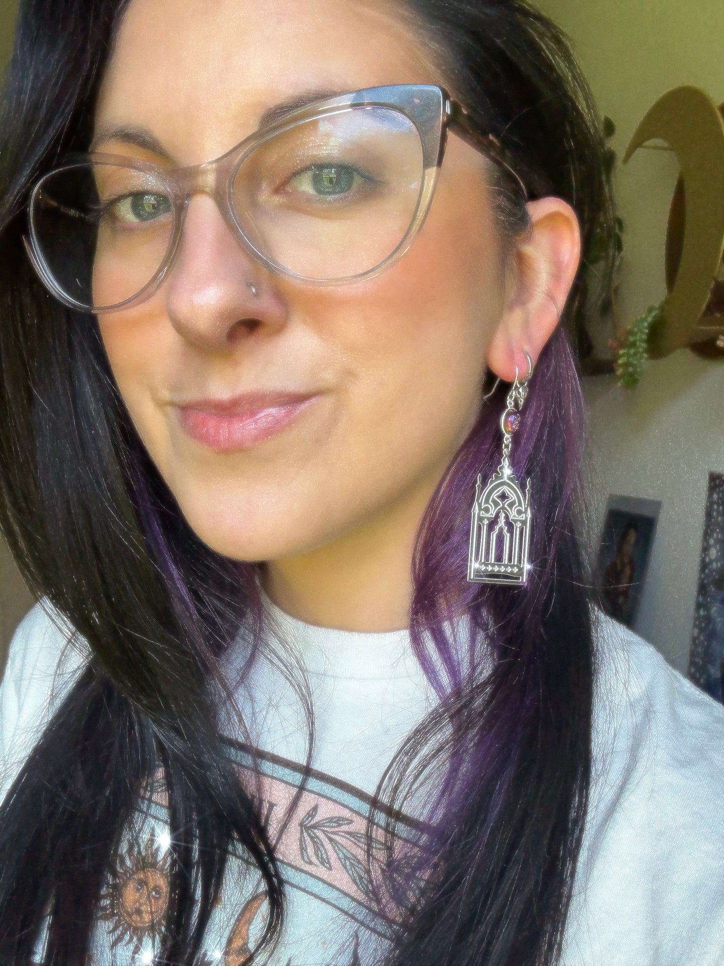 Mausoleum earrings