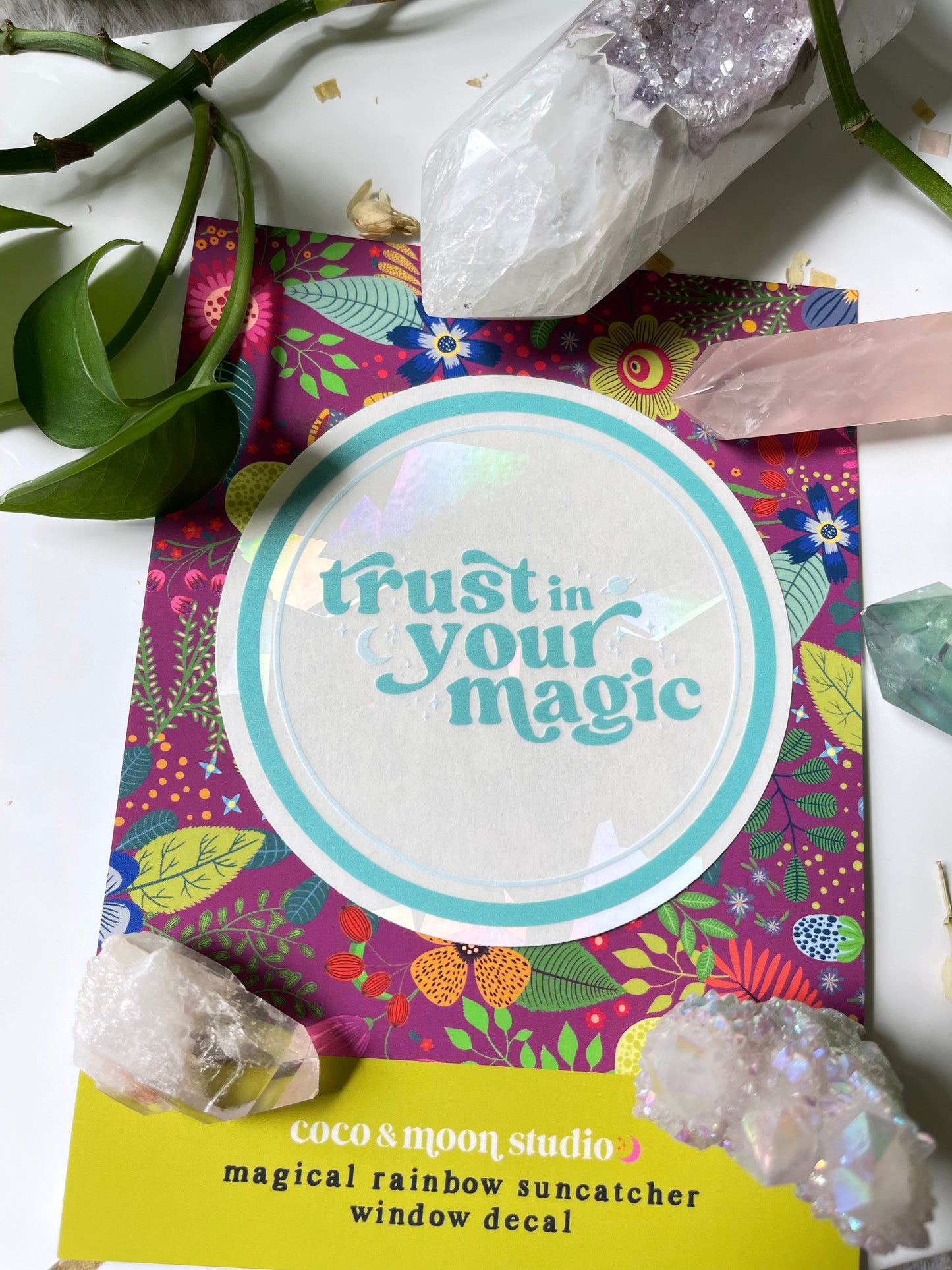Trust in Your Magic Suncatcher Decal
