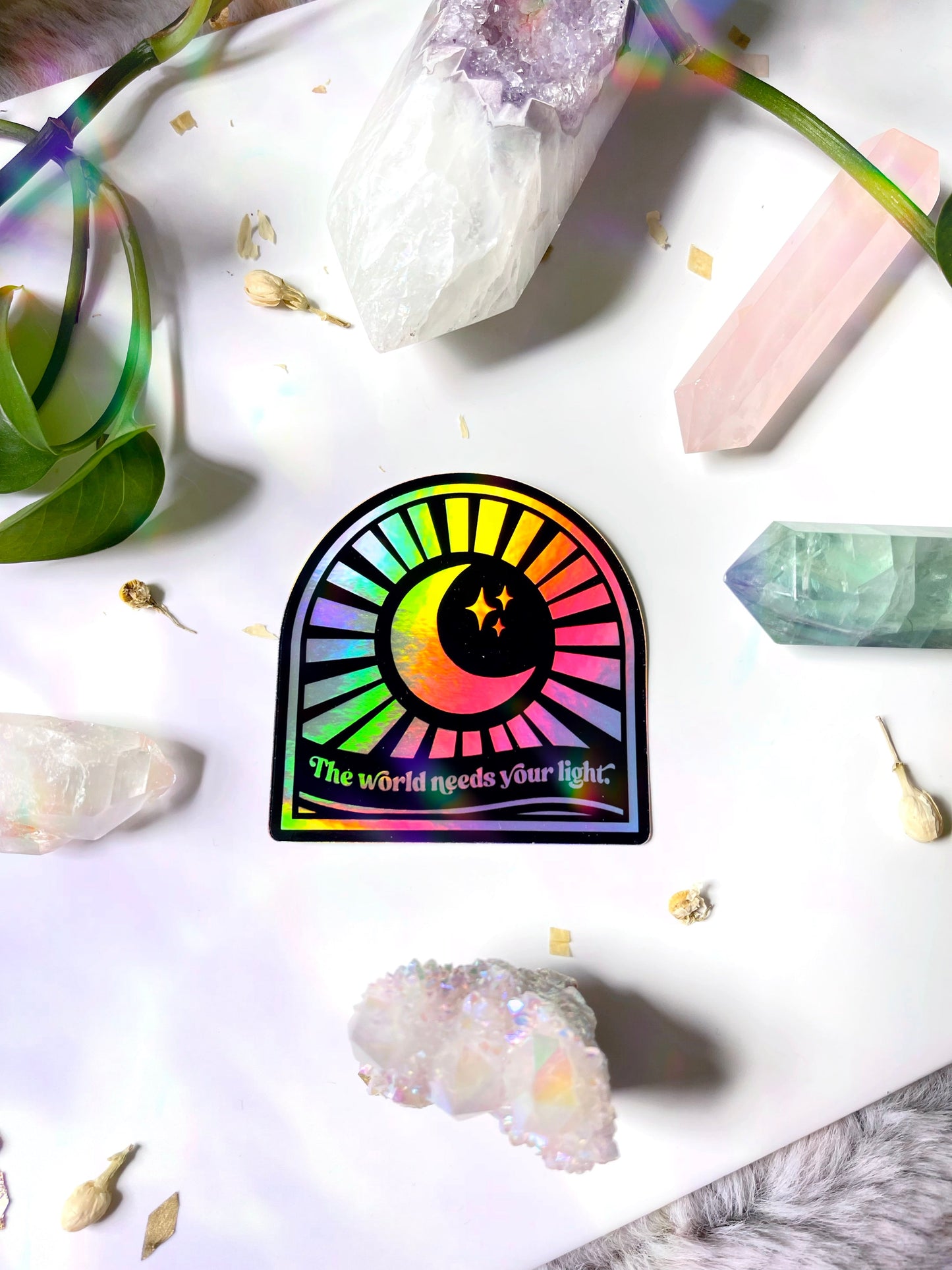 The World Needs Your Light sticker