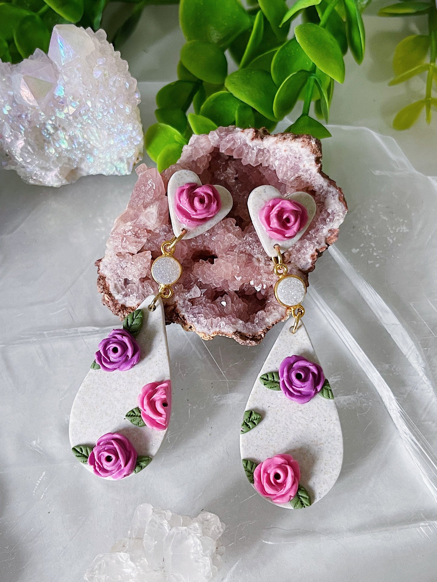 Rosey Dangle Earrings