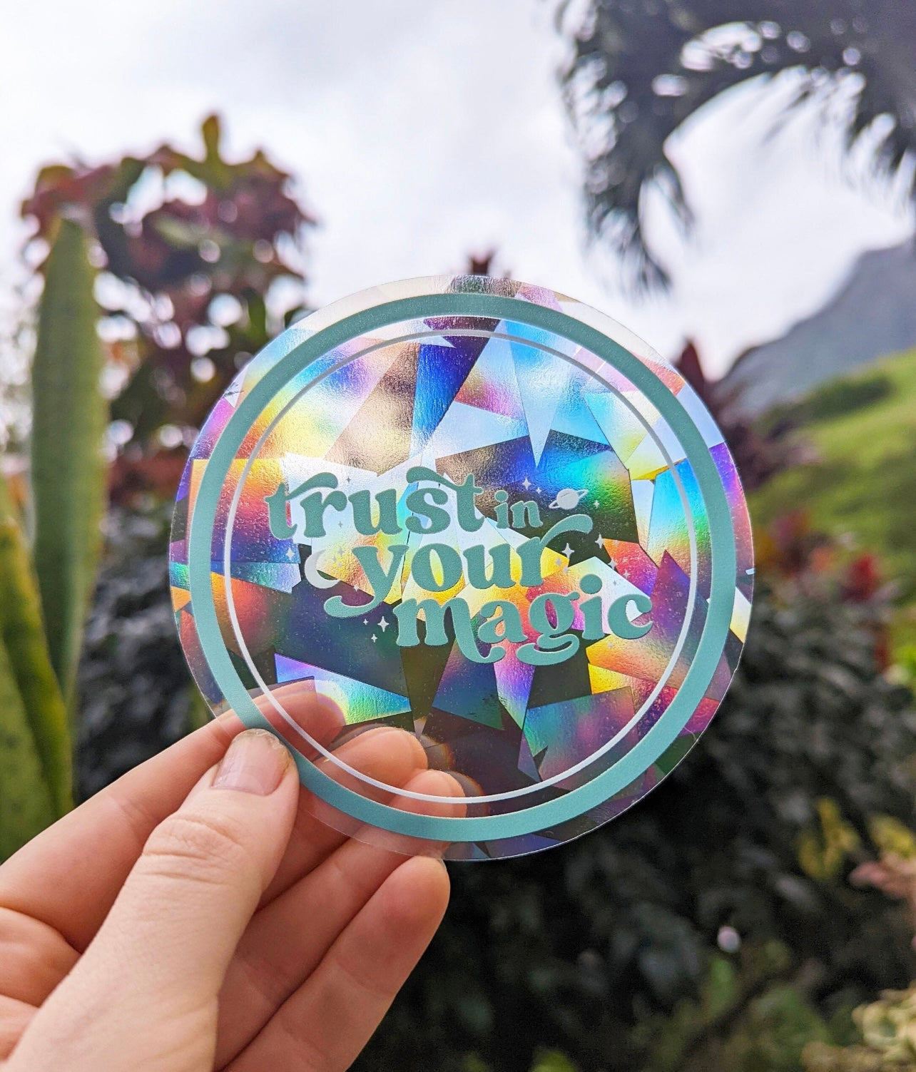 Trust in Your Magic Suncatcher Decal