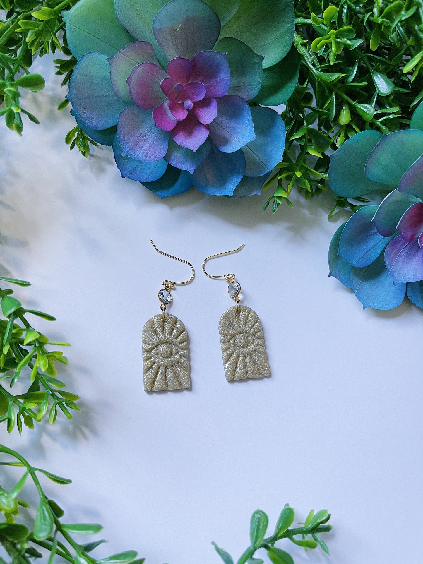 Seeing Eye Arch Earrings