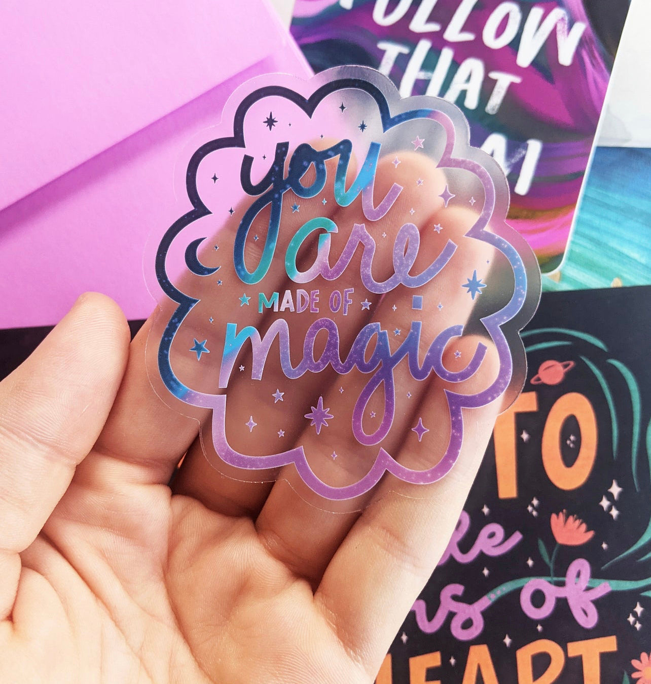 You are made of Magic sticker