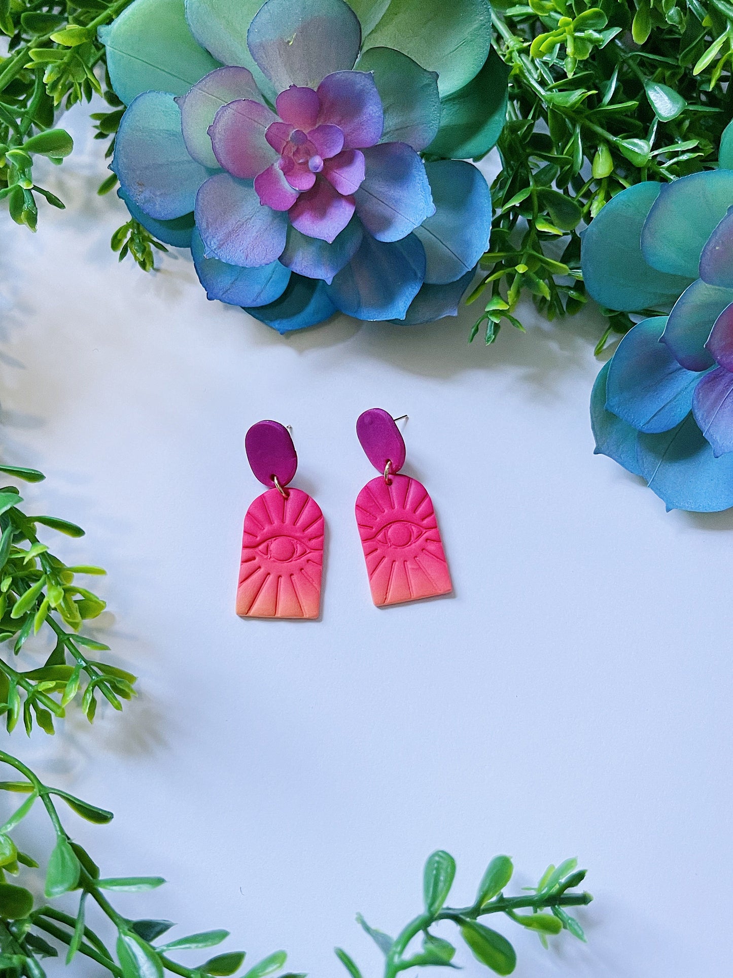 Seeing Eye Arch Earrings