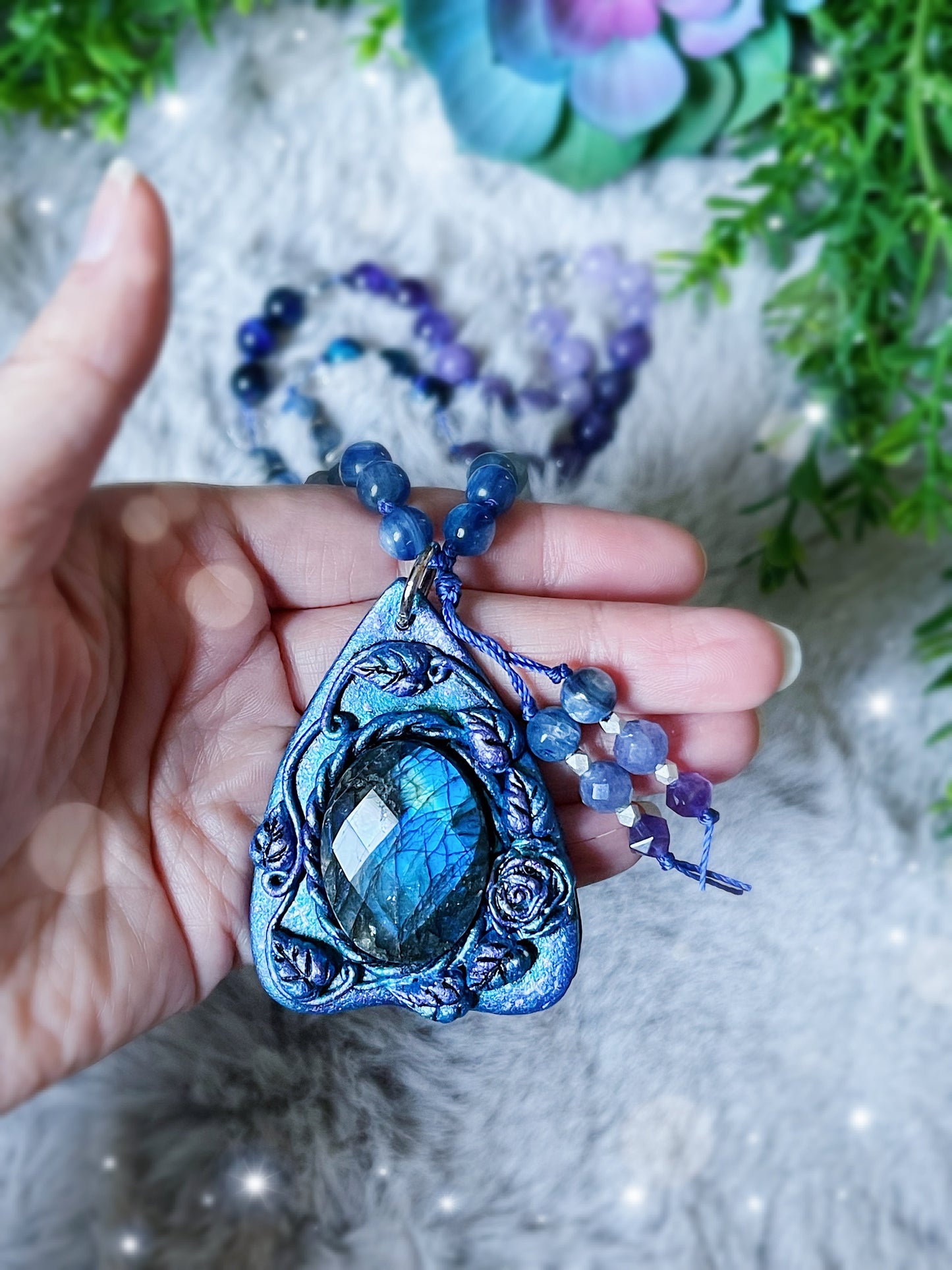 Divinely Protected Hand-Knotted Mala Necklace