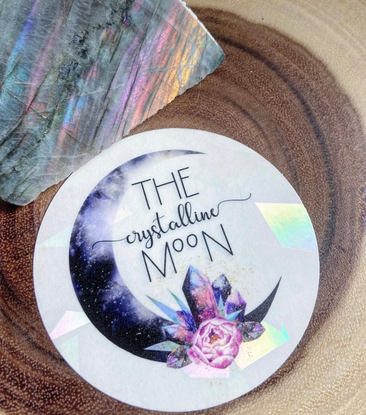 Crystalline Moon Sun catcher π β¨