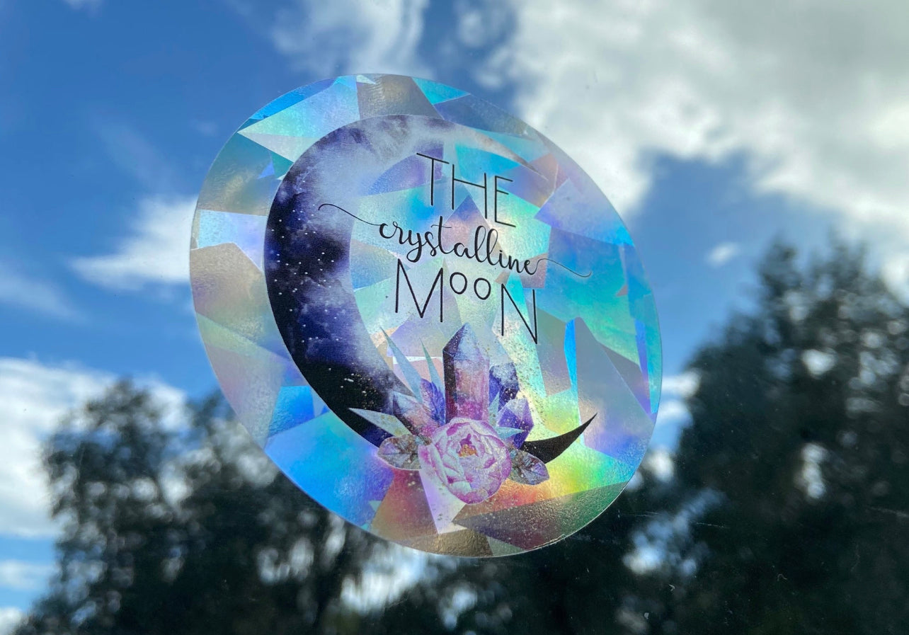 Crystalline Moon Sun catcher π β¨