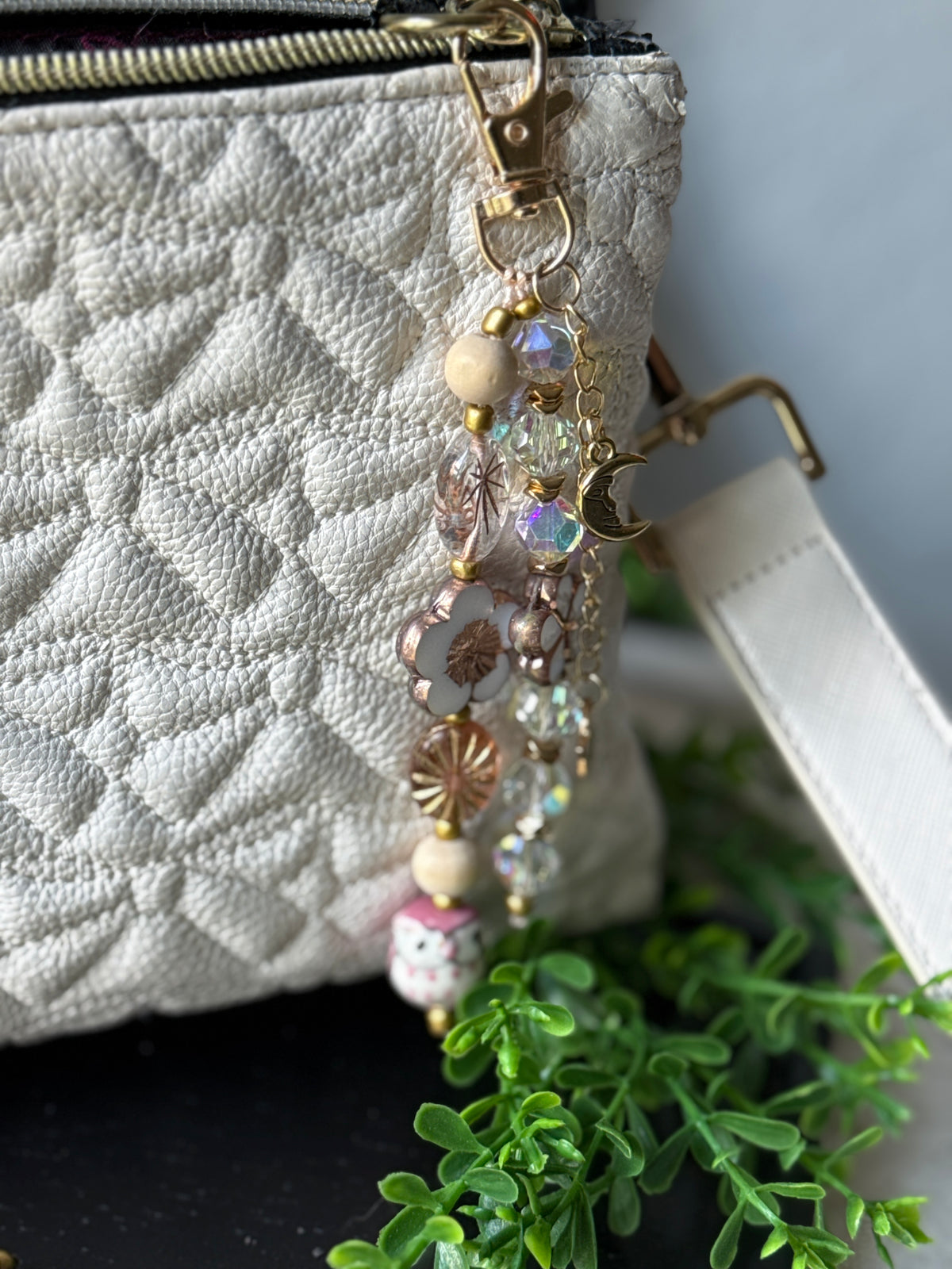 Rosey Posie 🌸🦉💫Purse Charm