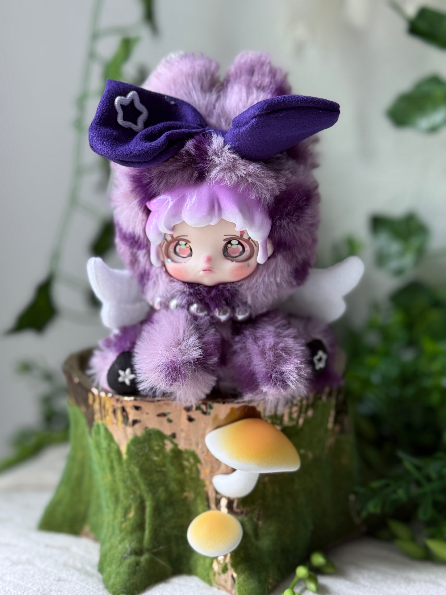 Dumia Purple Leopard 💜 Plush Pendant