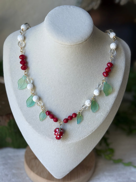 Spellbound Berry 🍓 16.25in Chain necklace