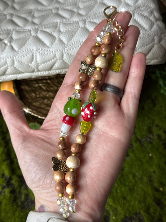 Cottagecore 🐸 🍄 🦋 Purse Charm
