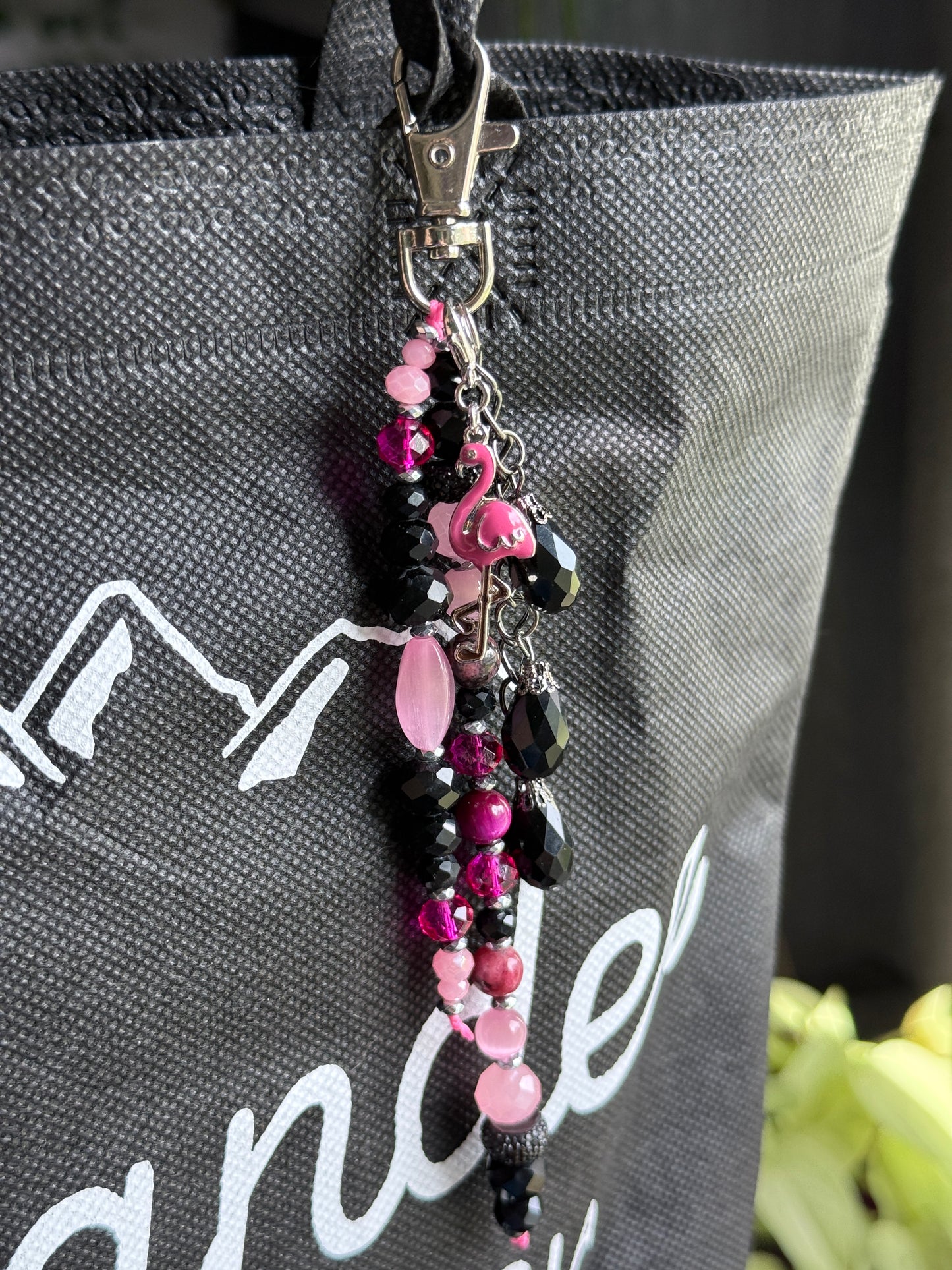 Arcadia Purse Charm 🦩