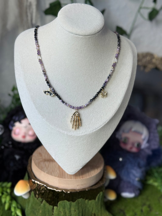 Tales from the Crypt 18in 🕷️🦇 Choker Necklace