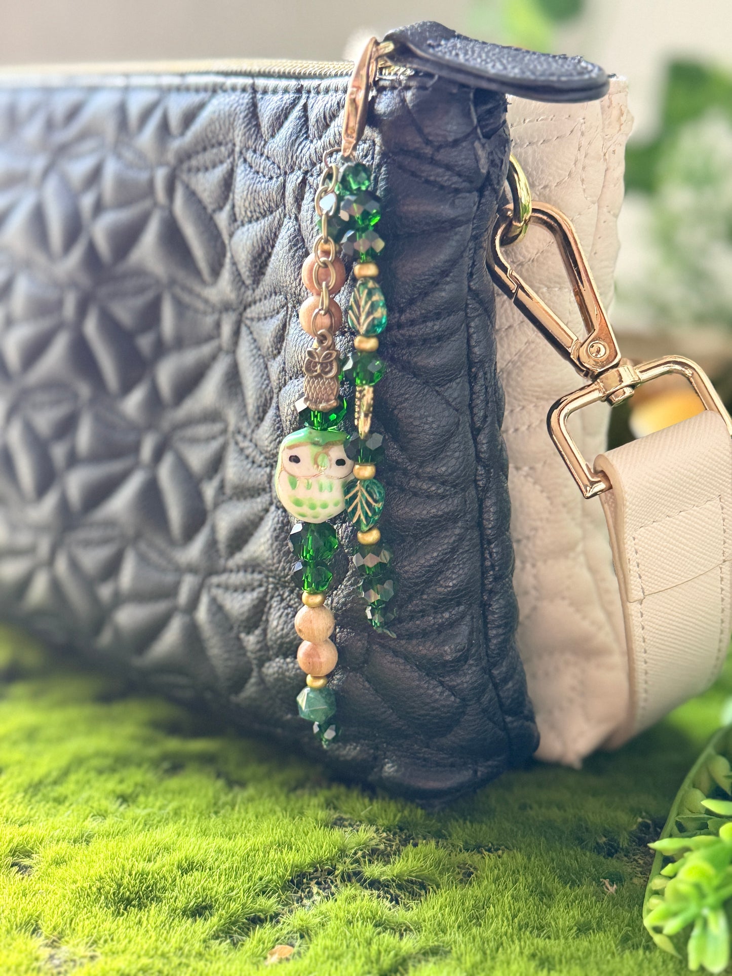 Woodland Messengers 🦉🦋 Purse Charm