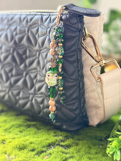 Woodland Messengers 🦉🦋 Purse Charm