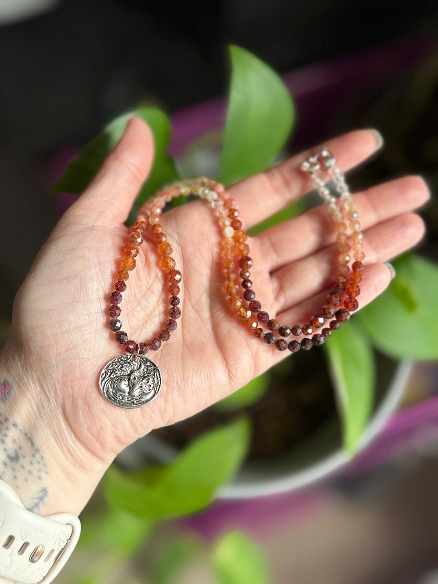 Fox Spirit 19.5in Choker Necklace