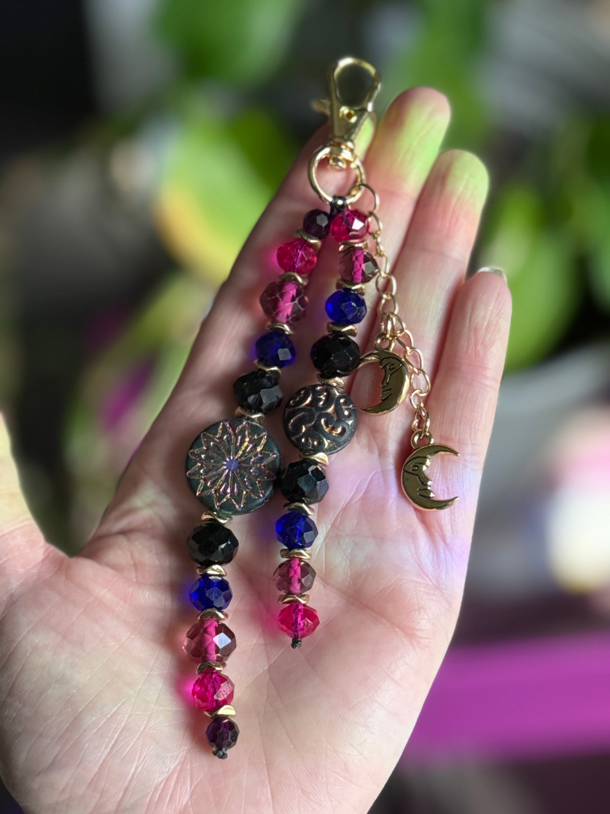 Jeweled Whimsy🌛💜Purse Charm