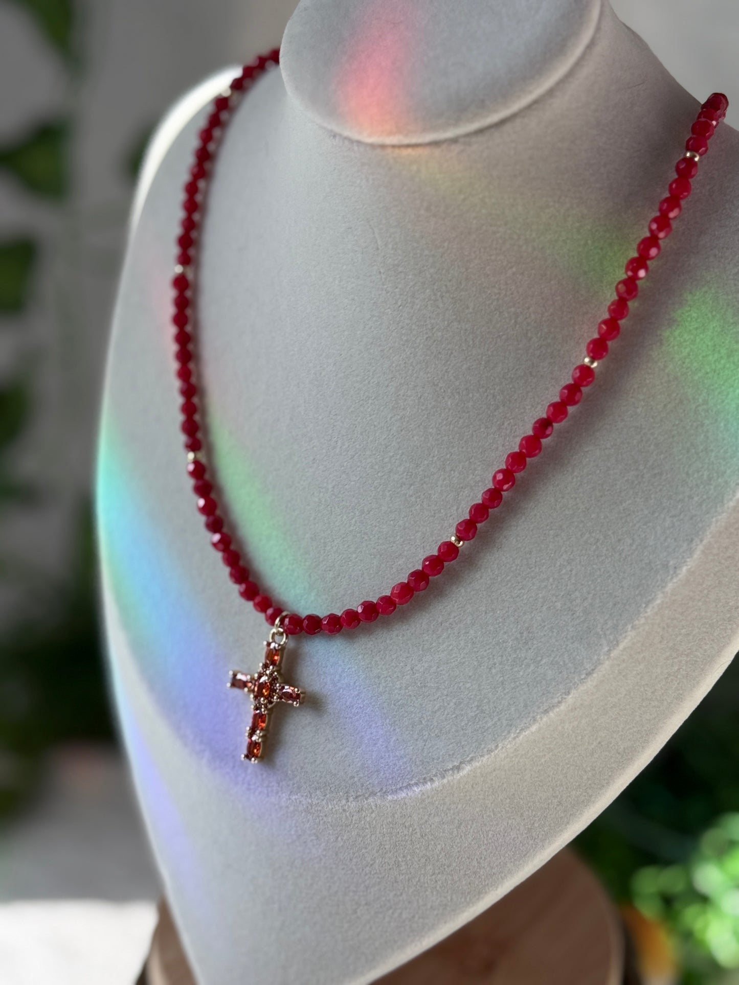 The Crimson Mother 🩸 17.25in Choker Necklace