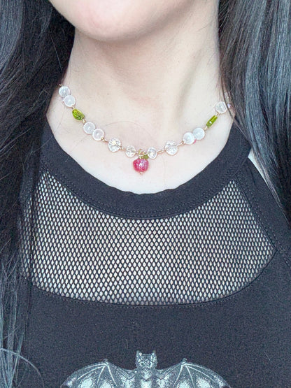 Poison Apple 🍎 16in Chain necklace