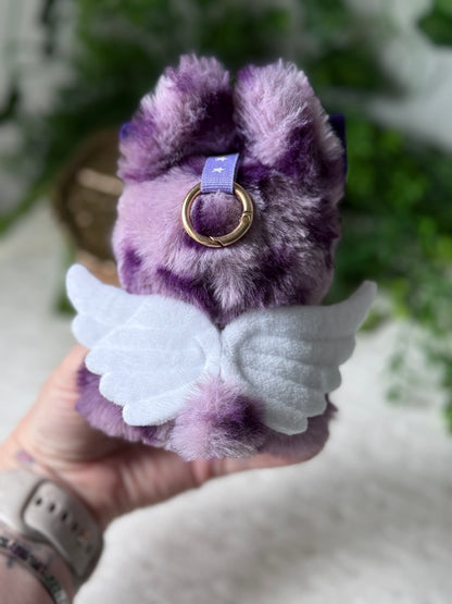 Dumia Purple Leopard 💜 Plush Pendant
