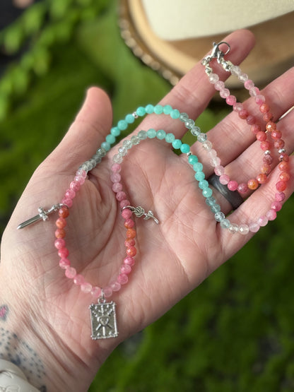 Aqua Regia ⚔️🌹19in Choker Necklace