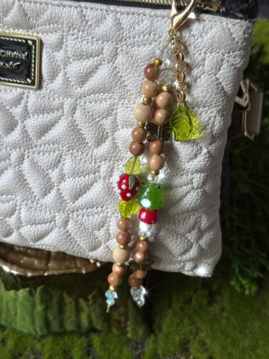 Cottagecore 🐸 🍄 🦋 Purse Charm