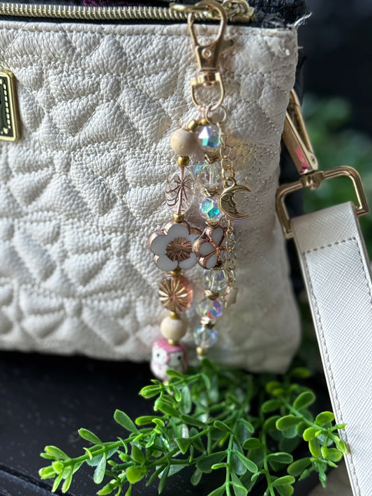Rosey Posie 🌸🦉💫Purse Charm