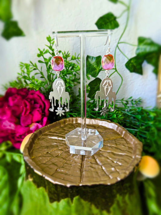 Ghostface earrings