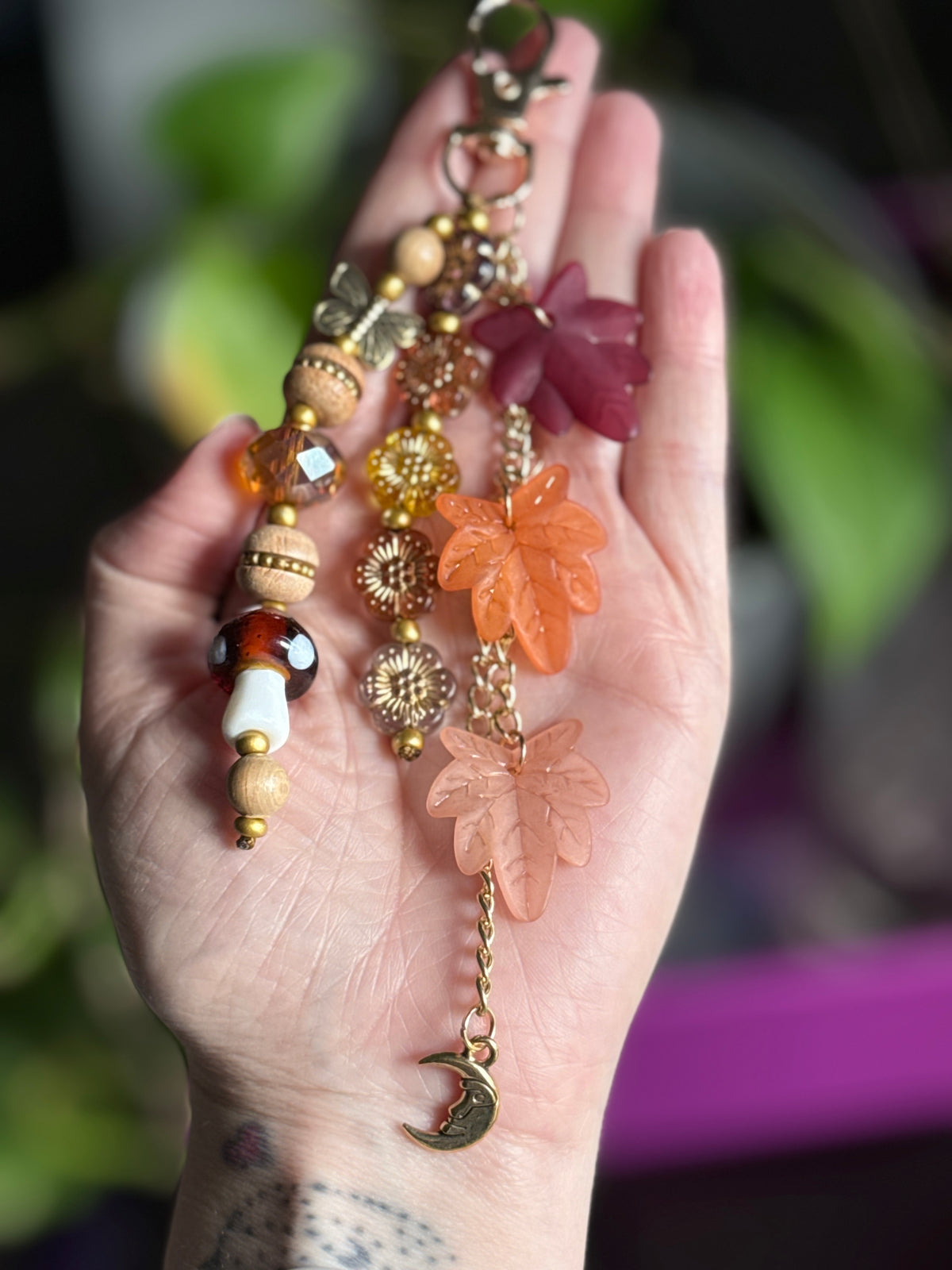 Mabon 🍁🍄🦋🌛Purse Charm