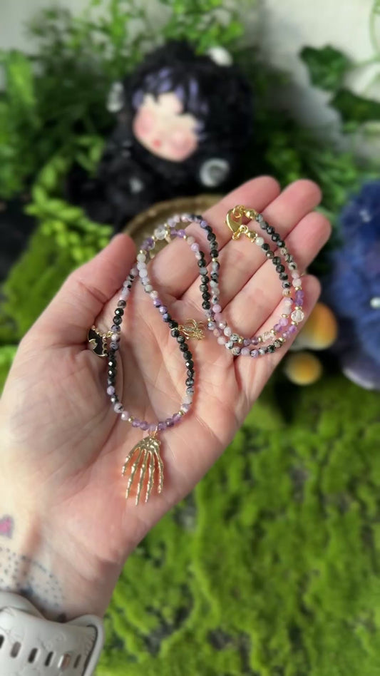 Tales from the Crypt 18in 🕷️🦇 Choker Necklace