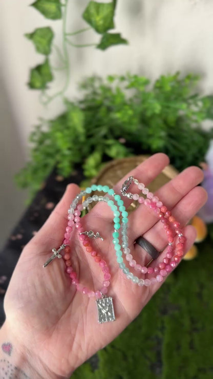 Aqua Regia ⚔️🌹19in Choker Necklace